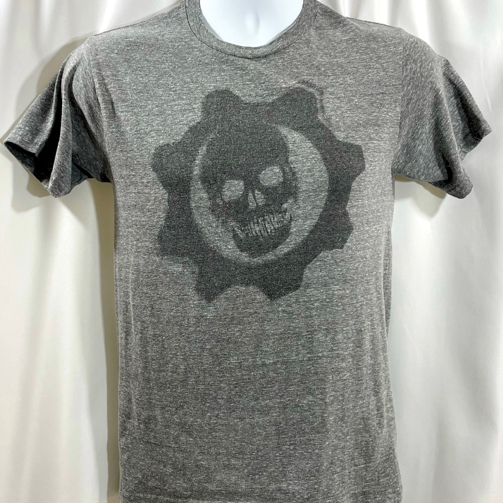 Gears of War Promotional Grey Tee Shirt Men’s Extra Small XS